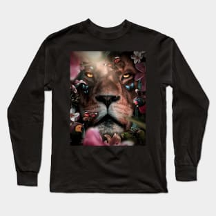 Hiding Lion Long Sleeve T-Shirt